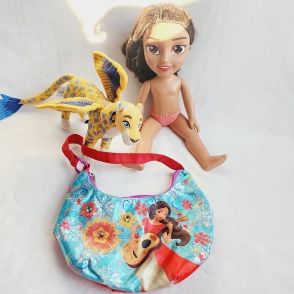 Disney Other - 3 X DISNEY Elena of avalon , bag, doll, stuffed animal